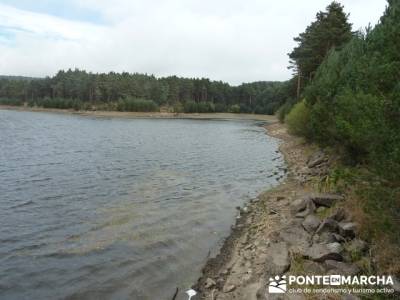 Senderismo Cueva Valiente - Embalse de Cañada Mojada; pistas y senderos